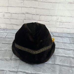 50’s /60’s Union tag Faux fur cap/hat